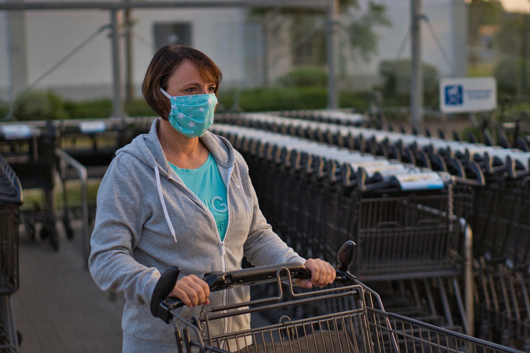 Shopping - face mask